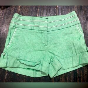 Bebe Size 4 Linen Blend Shorts